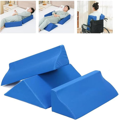 Fanwer Bed Wedges & Body Positioners (3 in 1), 40 Degree Wedges for Bed Positioning,Positioning Pillows for Elderly, Wedge Pillow for Bed Sores, Side Sleeping, After Surgery, Knees Elevated,Back Pain
