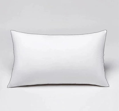 Luxury High Fill Power Goose Down Pillows 700Fill， Breathable Cotton Shell, Orthopedic Support for Back, Stomach Side Sleepers, Standard Size Bed Pillows 20"x26", 2 Pack