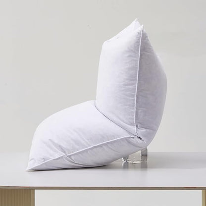 Bafode Goose Down Feather Pillows, Soft Bed Pillows King Size Set of 2, 100% Soft Cotton Shell, Hotel Pillows for Back, Stomach or Side Sleepers