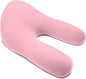 Yogibo Support Pro U Shaped Reading Back Support Lounge Pillow with Arm Rests for Adults, Soft Microbead Filling, Large-Sized with Elevated Chair Back, Flamingo