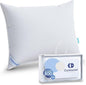 100% Siberian Goose Down Pillow - Medium Support Standard Size, Pack of 1 - Soft and Luxurious Siberian Down Pillow for Side & Stomach Sleepers, 800 FP, Fine Cotton Shell, USA-Made - Medium Loft