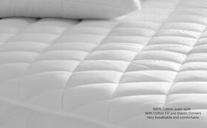 Full Size Cotton Mattress Pad