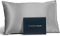 Fishers Finery 25mm 100% Pure Mulberry Silk Pillowcase (Silver Standard)