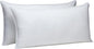 Amazon Basics Down Alternative Bed Pillows, Medium Density For Back and Side Sleepers, King, 2-Pack, White, 36 in L x 20 in W