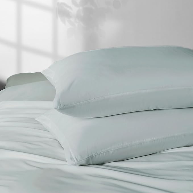 2 Pack Body Pillowcase 20 x 48 Inches Soft Comfortable Not Shrink Microfiber Body Pillow Cover, Light Gray Body Pillow Cover with Hidden Zipper Closure