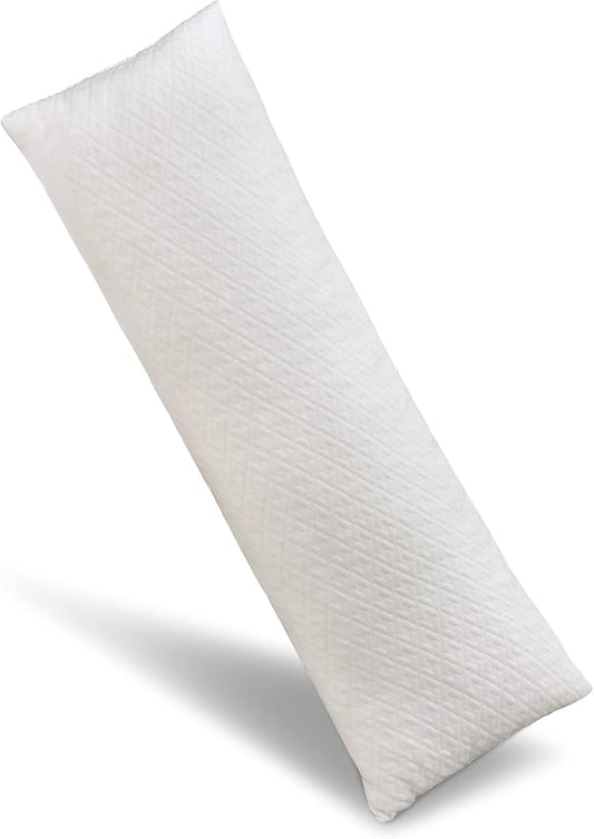 Basic Beyond Memory Foam Pillows - Long Body Pillows for Adults, 20x54, Side & Back Sleepers