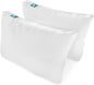Sleepgram 2-Pack Cooling Bed Pillows & Removable Cover for Sleeping Sets, Queen Size - Adjustable and Washable Bedding Pillow Set for Comfortable Sleep
