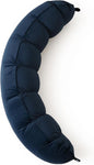 Peallow(Pat. Pend) – Long Round Body Pillow for Adults, Bolster Pillow for Sleeping, Soft and Supportive Pillow for Sleeping & Lumbar Support (Teal Blue,47")