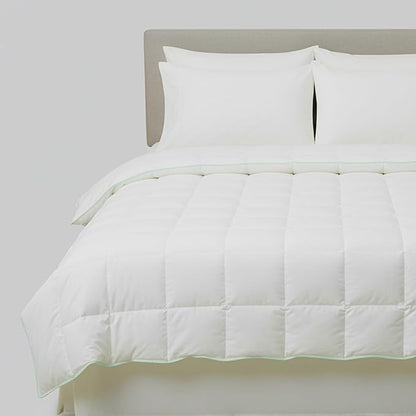 FOSSFLAKES Nordic Sleep, Duvet, with Anti-Allergenic Filling, Oeko-Tex Certified Soft & Lightweight Summer Duvet | Sleep Comforter (King)