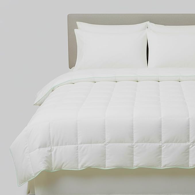 FOSSFLAKES Nordic Sleep, Duvet, with Anti-Allergenic Filling, Oeko-Tex Certified Soft & Lightweight Summer Duvet | Sleep Comforter (Standard)