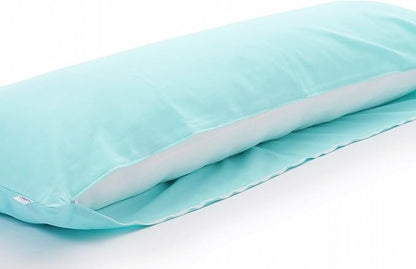 Comodo Body Pillow Cover with Zipper (Made in Japan / 63 x 20 inch (160 x 50cm) / Ice Blue) Dakimakura Pillow (Anime/Maternity) 100% Cotton CMC9000R - Washable