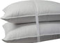 Royal Hotel Bedding Down Pillow - 500 Thread Count 100% Cotton, Down, King Size, Firm, Set of 2