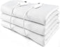 MAT EXPERT Heated Mattress Pad Queen, Machine Washable Electric Mattress Pad w/Dual Controller, 9 Heat Settings & 9H Auto Shut-Off, Overheat Protection, Fit Up to 10”, Bed Warmer, 80” x 60”, White