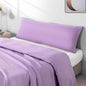 2 Pack Body Pillowcase 20 x 48 Inches Soft Comfortable Not Shrink Microfiber Body Pillow Cover, Purple Body Pillow Cover with Hidden Zipper Closure