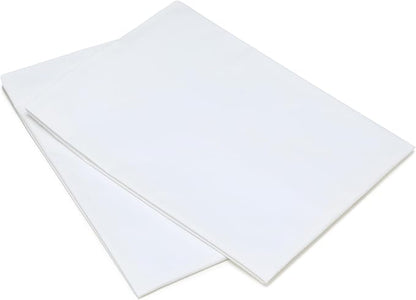 Amazon Basics Down Alternative Pillows for Stomach and Back Sleepers, Soft Density, Standard, Pack of 2, White, 26 in L x 20 in W