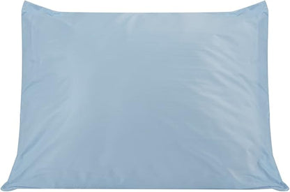 McKesson Medical Pillow [12 Count] Reusable Hospital Bed Pillows, Vinyl Cover, Fluid Moisture and Stain-Resistant, Blue, 20 in x 26 in