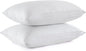 puredown® Goose Feather Down Sleeping Pillow Soft Bed Pillow for Sleeping with 100% Cotton Shell Set of 2 Queen Size