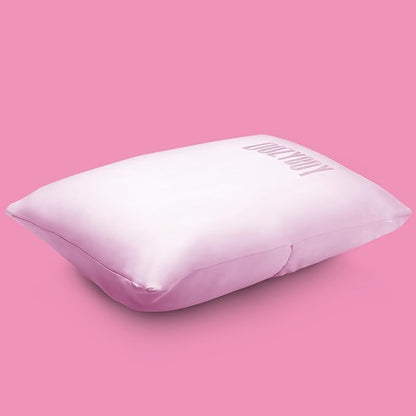 Fluff and Stuff Comfort Pillow | Queen Size Memory Foam Pillows, Chiropractor Designed and Approved 2-in-1 Back Support and Bed Pillows | Fully Adjustable Pillow (Rosie, Queen (Pack of 1))