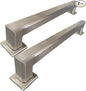 Handicap Grab Bars, Octagon 2 Pack 18 Inch Shower Grab Bar for Seniors, 304 Stainless Steel ADA Grab Bars for Bathtubs and Showers, Safety Shower Handles for Elderly, Disabled (Polished Chrome)
