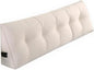 California King Triangle Bed Wedge Pillow for headboard Gap Triangular Reading Pillows for Sitting in Bed Adult Wedge headboard Pillow, Beige