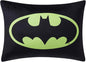 Northwest Batman Signal Bed Pillow - Cloud-Like Filled Bed Pillow for Sleeping with Removable Cover - 20" x 30" Full Size Pillow for Kids with Popular Characters