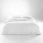 Olive + Crate Tencel Eucalyptus Cooling Duvet Cover Set - Hypoallergenic, Lyocell Tencel Duvet Cover - Soft, Temperature Regulating with Hidden Button Closure & Corner Ties - Queen Size [White Snow]