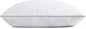 puredown® Goose Feathers and Down Pillow with Diamond Quilting with 100% Cotton Cover, Pack of 1, King Size