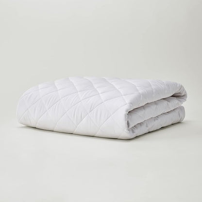 SIJO Temperature Regulating Mattress Pad, Best Cooling Mattress Pad Award Winner by Sleep Foundation, Water Proof Summer Mattress Cover Protector for Hot Sleepers (King)