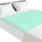 Bed Pads Washable Waterproof for Incontinence Adults, Reusable Wetting Pad Mattress Protector Underpads Tuckable Quick Dry, Fits Queen Size Bed, 36" x 60", Green