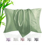 TELUS Pillow Cases Standard Size 2 Pack, Bamboo Rayon & Lyocell Pillowcase with Envelope Closure, Cooling Breathable Pillow Cover for Hot Sleeper & Night Sweats, 20x26 inch, Sage Green