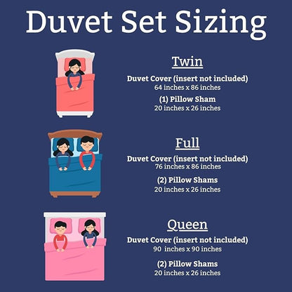Jay Franco Duvet Cover Set – 3 Piece Comforter Cover and Sham Set, Super Soft Cozy Kids Bedding (Insert Not Included) Blue - Mickey Mouse, Queen