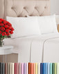 Twin XL 4 Piece Sheet Set - Comfy Breathable & Cooling - Soft Hotel Luxury Bedding Set with 8-16 Inch Deep Pockets - 1 Flat & 1 Fitted Sheet & 2 Pillowcases - Wrinkle Free & Easy Care - Antique White