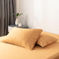 Bella Coterie | Luxury Bamboo Viscose Standard Size Pillowcase Set | 100% Organically Grown | Ultra Soft | Cooling | 2 Pcs [Marigold]