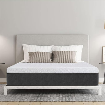 3 Inch Gel Memory Foam Mattress Topper Twin Size High Density Cooling Pad Pressure Relief Bed Topper (with Removable & Washable Bamboo Cover)