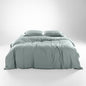 Olive + Crate Tencel Eucalyptus Cooling Duvet Cover Set - Hypoallergenic, Lyocell Tencel Duvet Cover - Temperature Regulating with Hidden Button Closure & Corner Ties - California King [Eucalyptus]