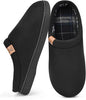 Memory Foam Mens Slippers Slip-On Comfy House Slippers for Men Indoor Outdoor Non-Slip Warm Winter Men’s Bedroom Slippers Size