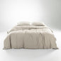 Olive + Crate Tencel Eucalyptus Cooling Duvet Cover Set - Hypoallergenic, Lyocell Tencel Duvet Cover - Soft, Temperature Regulating with Hidden Button Closure & Corner Ties - Twin XL [Oatmeal]