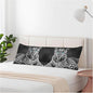 Body Pillow Covers Leopard Body Pillowcase 20"X54", American Jaguar Couch Body Pillow Cases for Home Bedroom, Outdoor Body Cushion Cover for Men Women White Black