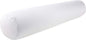 Straight Body Pillow, Full Size Premium Microbead,Side Sleeping/Maternity Pregnant Women, Supportive,Fluffy, Breathable, Cooling, 85/15 Spandex/Nylon Silky Feel Anti-Aging - 48 X 8 - White