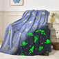 Astronauts Gifts Toys for Boys Kids, Glow in The Dark Astronauts Blanket,Birthday Presents Decor for Kids Age 3-14 Year Old Son Teen Child Toddler Luminous Christmas Bedroom Blanket 50"x60"