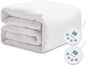 Heated Diamond Quilted Mattress Pad,King Size Dual Control,Soft Bed Warmer,10 Heat Settings,1-12 Hours Auto-Off,Fast Heating,ETL Certified,Machine Washable,Fit Up to 18" Deep Pocket,78"x80"