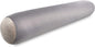 Straight Body Pillow, Full Size Premium Microbead,Side Sleeping/Maternity Pregnant Women, Supportive,Fluffy, Breathable, Cooling, 85/15 Spandex/Nylon Silky Feel Anti-Aging - 48 X 8 - Stone Grey