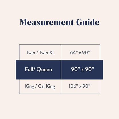 Brooklinen Luxury Percale Duvet Cover – 100% Cotton, Cool, Crisp, Extra-Long Corner Ties, Button Closure, Soft & Breathable – Machine Washable, Duvet Cover Full/Queen Bed Sizes (Abyss)
