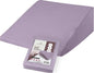 CirclesHome Wedge Pillow Cover 100% Cotton, Zippered Wedge Pillow Case Protector, Soft, Hypoallergenic & Breathable , Lavender, (25Wx26Lx7.5)