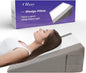 Memory Foam Bed Wedge Pillow (10"x24"x24") - Acid Reflux & Back Pain Relief, Anti-Snoring Incline Design, Removable Washable Cover for Sleep & Post-Surgery Support