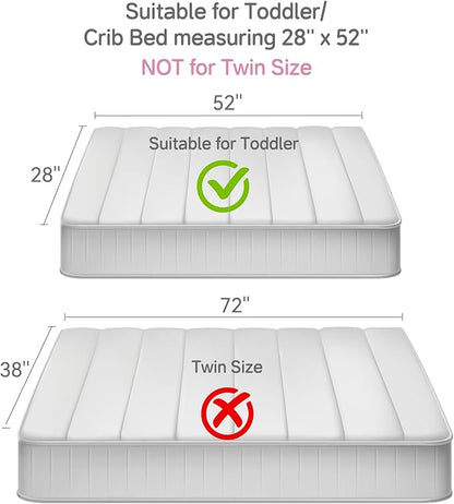 Wowelife Car Toddler Bedding Sets for Boys Blue, Premium 4 Piece Car Toddler Bed Sets for Boys, Super Soft and Comfortable for Toddler, Crib Bed 28 x 52 Inch, Transportation