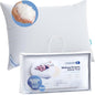 100% Siberian Goose Down Pillow Father's Day Dream Ensemble - Soft Queen Size, Pack of 1 - Soft and Luxurious Siberian Down Pillow for Sleeping, 800 Fill Power - Includes Pillow Protector