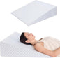 Wedge Pillow 7.5in Bed Wedge Pillow for Sleeping, Snoring, Back Support, After Surgery, Triangle Pillow, with Washable Cover, White