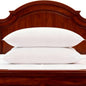 Bed Pillows Standard Size Set of 2 Medium Support Pillow for Stomach Side Back Sleeper Basic Soft Down Alternative White 20x26 inches