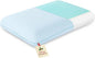 EGOHOME Cooling Gel Memory Foam Pillow - Reversible Cooling Cover, Neck Support for Side, Back and Stomach Sleepers, Removable & Machine Washable, All-Season Comfort, Standard Size, Blue
